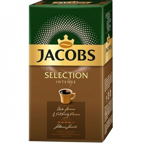 Cafea macinata Jacobs Selection Intense 500 grame
