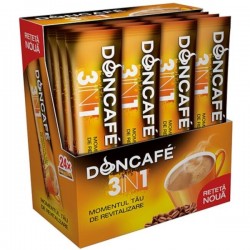 Cafea solubila Doncafe 3 in 1 24 plicuri
