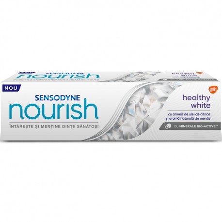 Pasta de dinti Sensodyne Nourish Healthy White 75 ml
