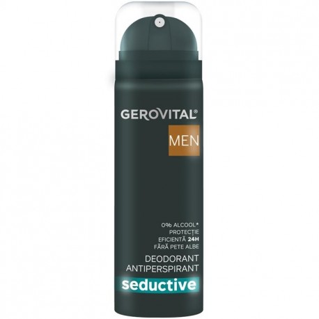 Antiperspirant Gerovital Men Seductive 150 ml