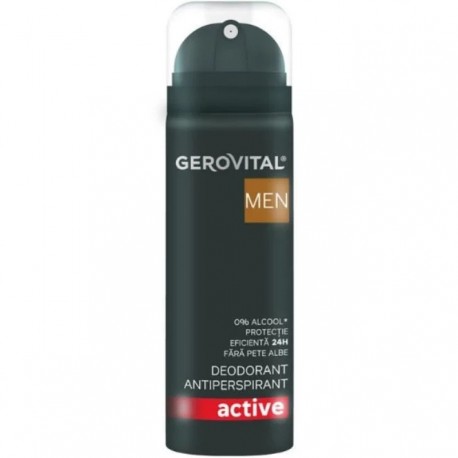 Antiperspirant Gerovital Men Active 150 ml