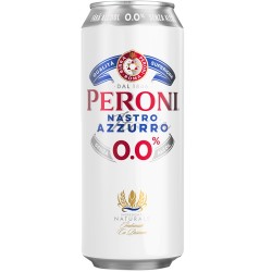 Bere fara alcool Peroni Nastro Azzurro doza 500 ml