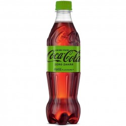 Coca Cola Zero lamaie verde 500 ml