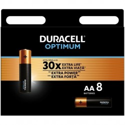 Baterii Duracell Optimum LR6 AA 8 buc