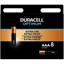 Baterii Duracell Optimum LR03 AAA 8 buc