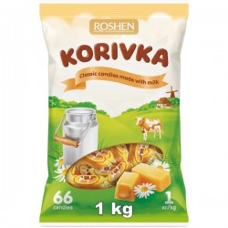Caramele cu lapte Roshen Korivka 1 kg