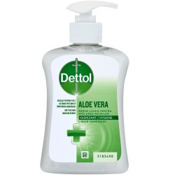 Sapun lichid antibacterian Dettol Aloe Vera 250 ml