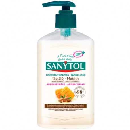 Sapun lichid antibacterian Sanytol nutritiv 250 ml