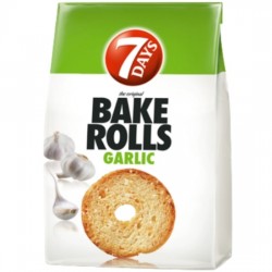 Bake Rolls 7 Days cu usturoi 80 grame