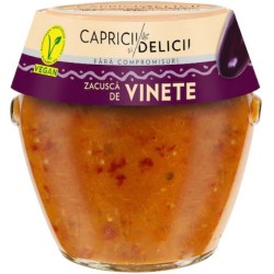 Zacusca de vinete Capricii si Delicii 550 grame