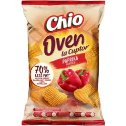 Chipsuri cu paprica Chio Oven la cuptor 100 grame