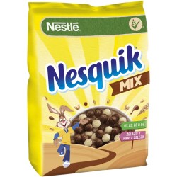 Cereale cu ciocolata si vanilie Nesquik Mix 400 grame