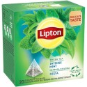 Ceai Lipton Green Tea Mint 20 plicuri piramidale
