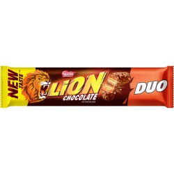Baton de ciocolata Lion Duo 60 grame
