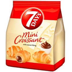 Mini croissante cu cacao 7 Days 185 grame