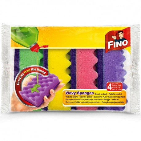 Bureti ondulati Fino Wavy 4 buc