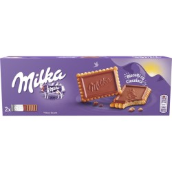 Biscuiti cu ciocolata Milka Choco Biscuits 150 grame