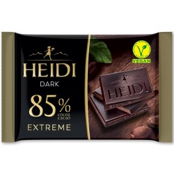 Ciocolata neagra 85% cacao Heidi Dark Extreme 27 grame