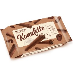 Napolitane cu crema de cacao Roshen Konafetto 140 grame