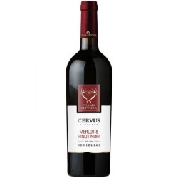 Vin rosu demidulce Cervus Cepturum Merlot Pinot Noir 750 ml