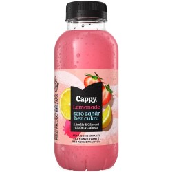 Cappy Lemonade Zero lamaie si capsuni 400 ml