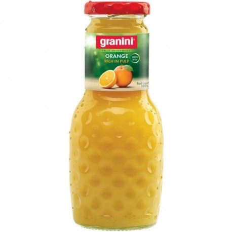 Granini 100% portocale sticla 250 ml