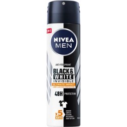 Antiperspirant Nivea Men Black & White Invisible Ultimate Impact 150 ml