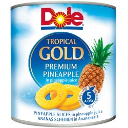 Rondele de ananas Dole Tropical Gold 432 grame