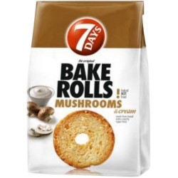 Bake Rolls 7 Days cu ciuperci si smantana 80 grame