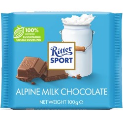 Ciocolata cu lapte Ritter Sport 100 grame