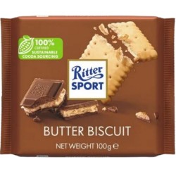 Biscuite in ciocolata Ritter Sport 100 grame