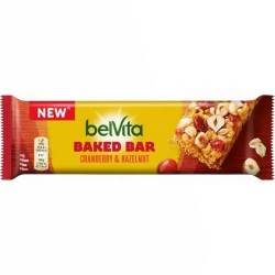 Baton de cereale cu merisoare si alune Belvita 40 grame