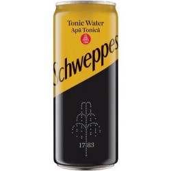 Apa tonica Schweppes doza 330 ml