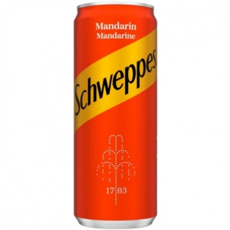 Schweppes Mandarin doza 330 ml