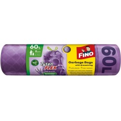 Saci menaj parfumati Fino Tytan Flex lavanda 60 litri 8 buc