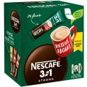 Cafea solubila Nescafe 3 in 1 Strong 24 plicuri