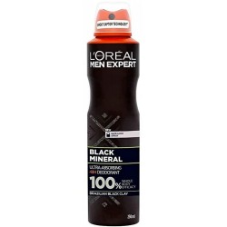 Antiperspirant L'Oreal Men Expert Black Mineral 250 ml