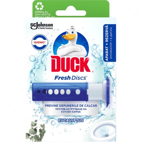 Odorizant gel WC Duck Fresh Discs Eucalyptus 36 ml