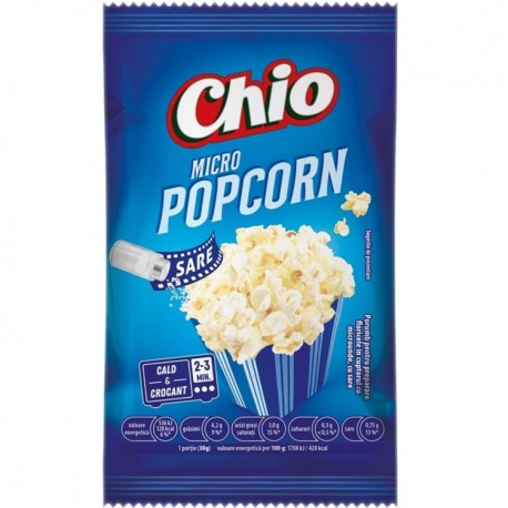 Popcorn cu sare pentru microunde Chio 80 grame