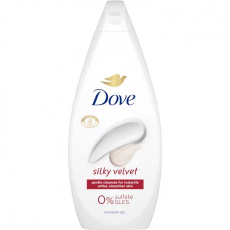 Gel de dus Dove Essential Care Silky Velvet 720 ml