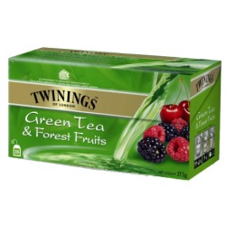 Ceai Twinings Green Tea & Forest Fruits 25 plicuri