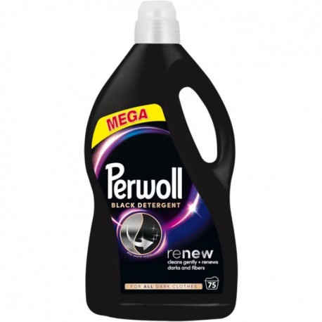 Detergent lichid Perwoll Renew Black 3,75 litri