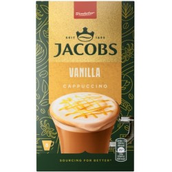 Cappuccino cu vanilie Jacobs 8 plicuri