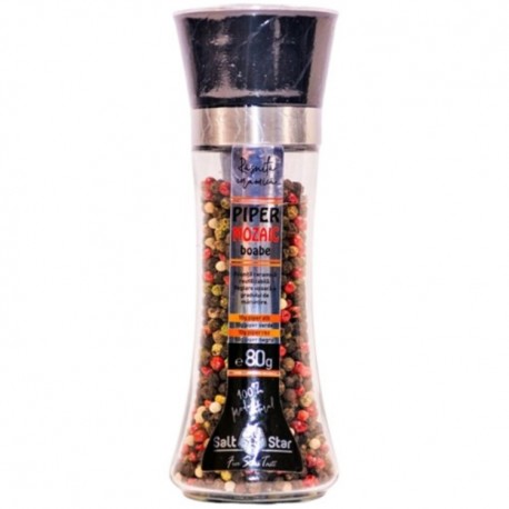 Piper boabe mozaic Salt Star 80 grame