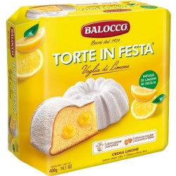 Tort cu crema de lamaie Balocco Torte in Festa 400 grame