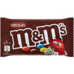 Bomboane cu ciocolata M&M's 45 grame