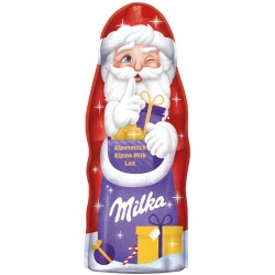 Figurina de ciocolata Milka Mos Craciun 45 grame