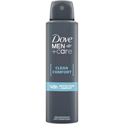 Antiperspirant Dove Men Care Clean Comfort 150 ml