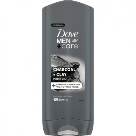 Gel de dus Dove Men Care Charcoal Clay 400 ml