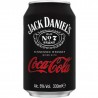 Cocktail whisky Jack Daniel's & Coca Cola doza 330 ml